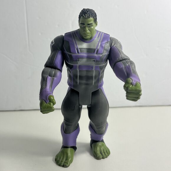Marvel Avengers Hulk 6" Inch Deluxe Figure Power Suit Infinity Gauntlet - Picture 1 of 4